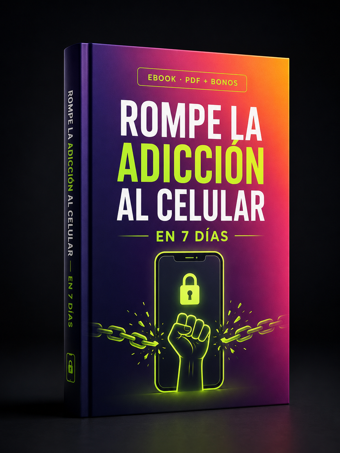Tu celular te está robando años de tu vida.